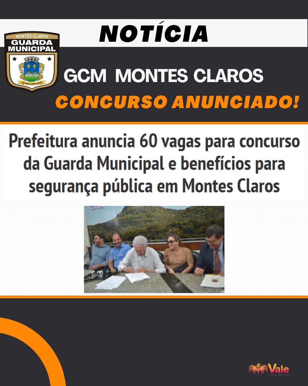 GCM MONTES CLARO: EDITAL ANUNCIADO!