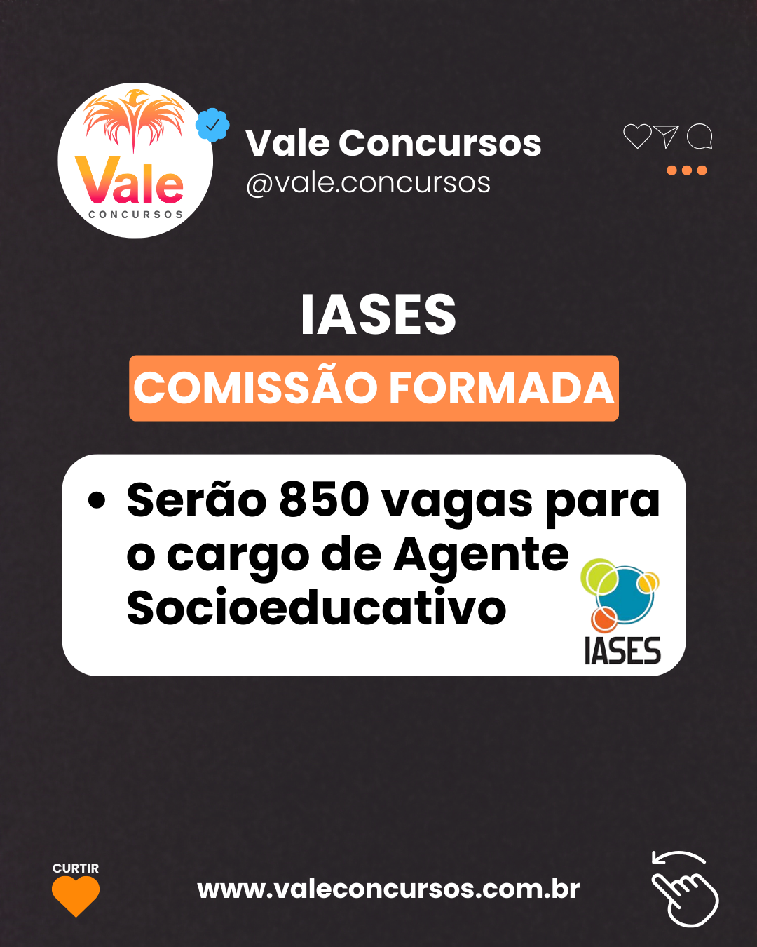 CONCURSO IASES: COMISSÃO FORMADA