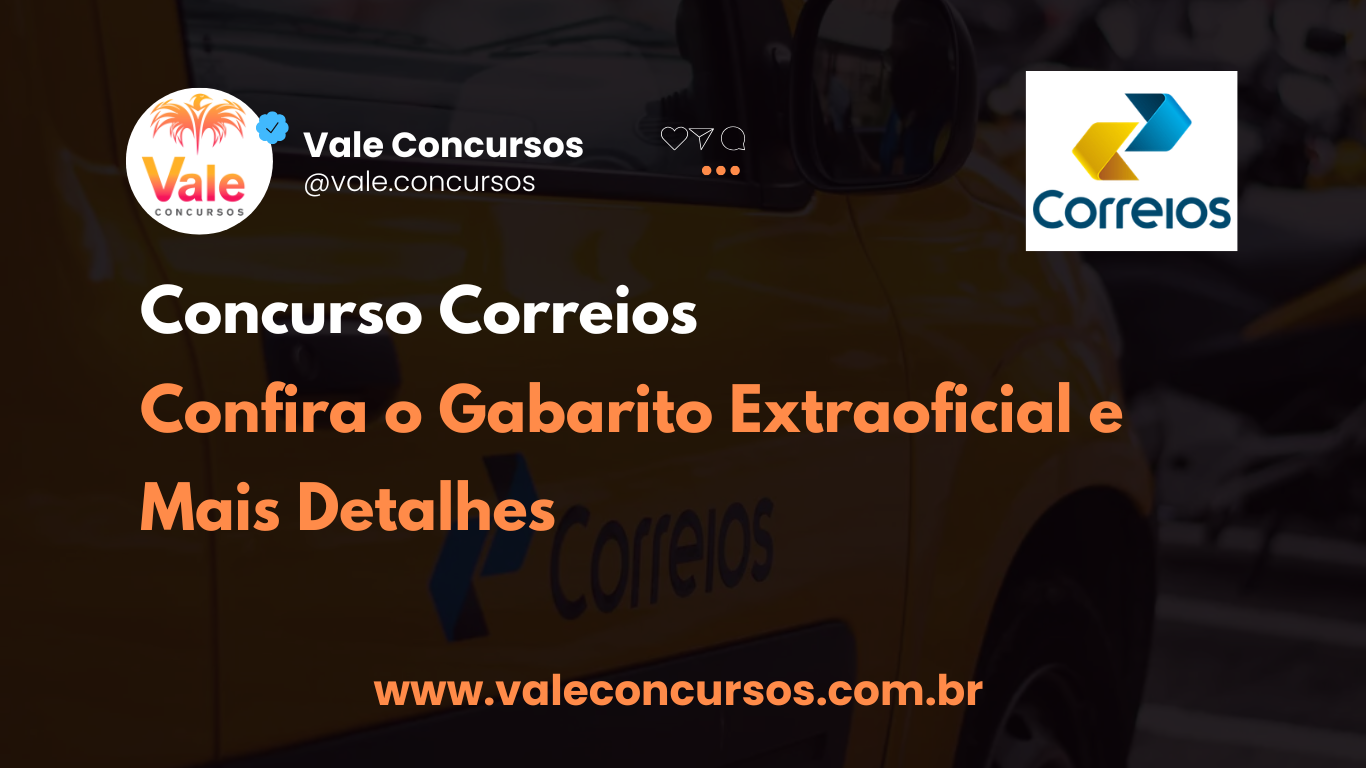 Concurso dos Correios 2024