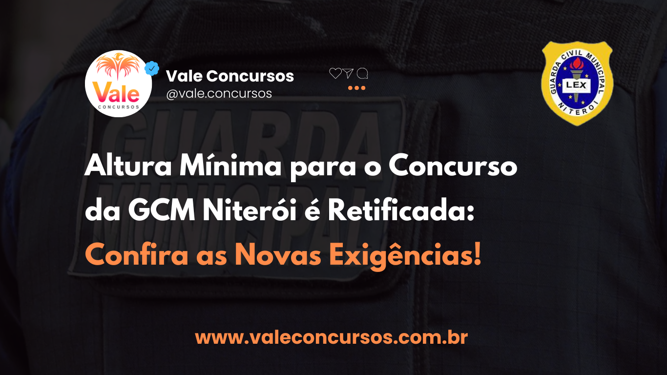 Concurso da GCM Niterói