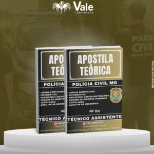 APOSTILA TEÓRICA POLÍCIA CIVIL DE MINAS GERAIS - TÉCNICO ASSISTENTE