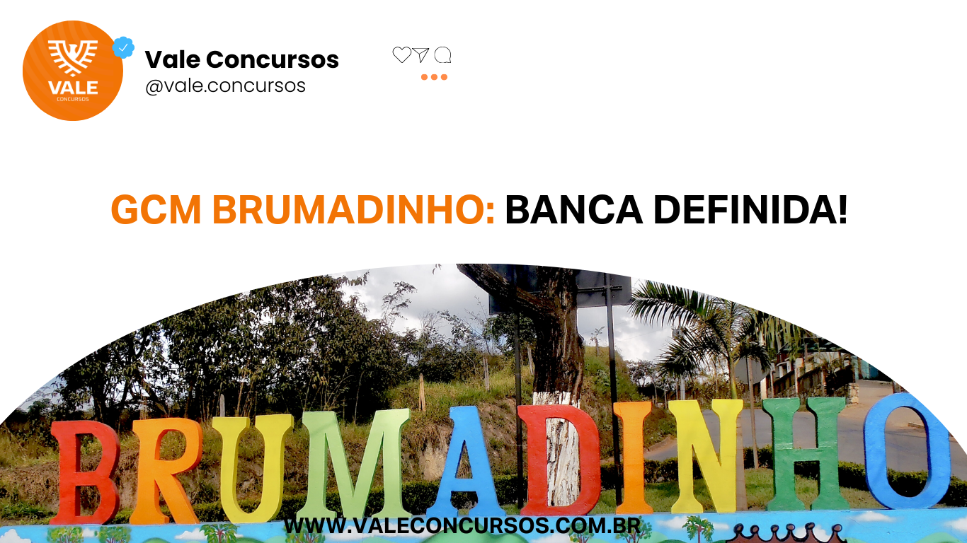 Concurso para Guarda Civil Municipal de Brumadinho tem banca definida e edital previsto para março
