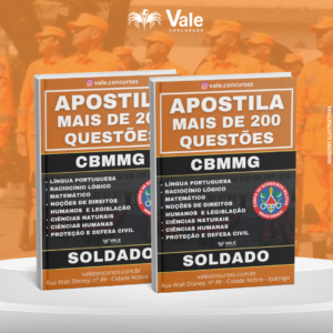 APOSTILA DE QUESTÕES CORPO DE BOMBEIROS MG - SOLDADO QUESTÕES