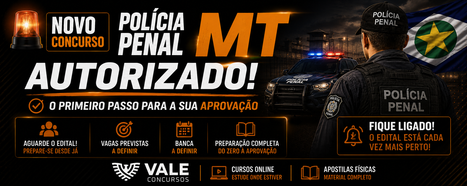 CONCURSO POLÍCIA PENAL MT