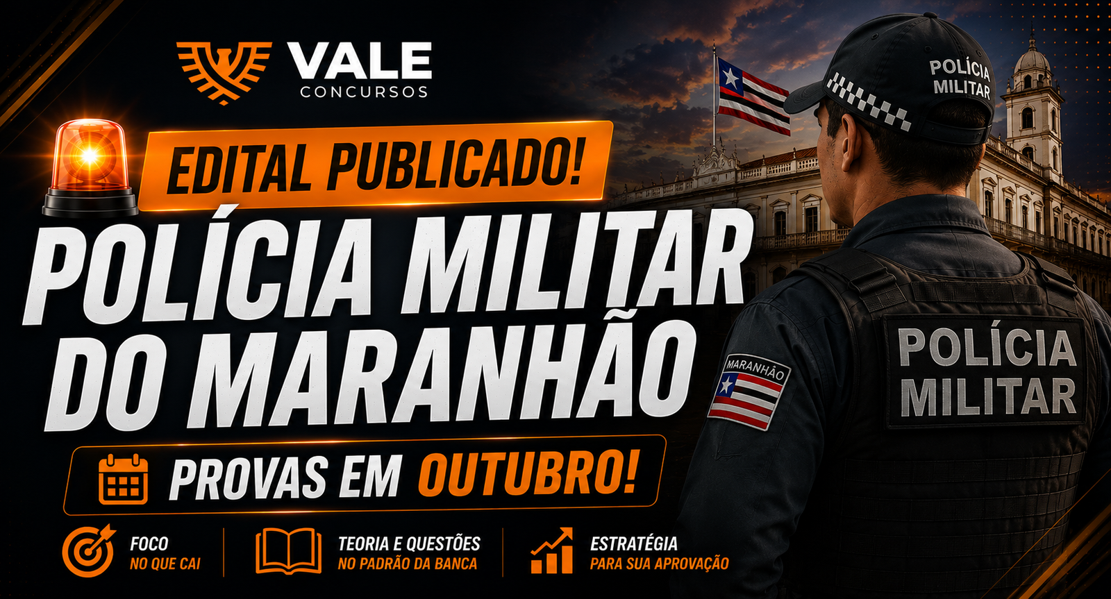 Polícia Militar Maranhão - Edital publicado