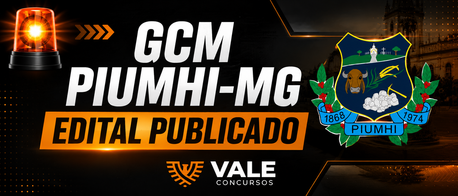 GUARDA MUNICIPAL DE PIUMHI MG - EDITAL PUBLICADO